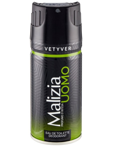 Malizia Uomo Deodorante Spray - 150ml - Vetyver